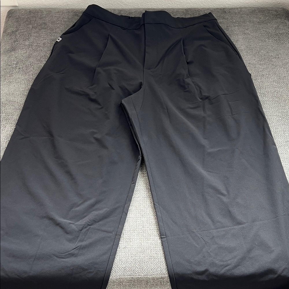 Figs Women's Wide Leg Black Pants
